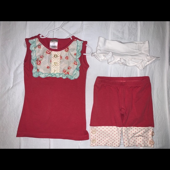3pc. Girls Persnickety outfit - Picture 2 of 15